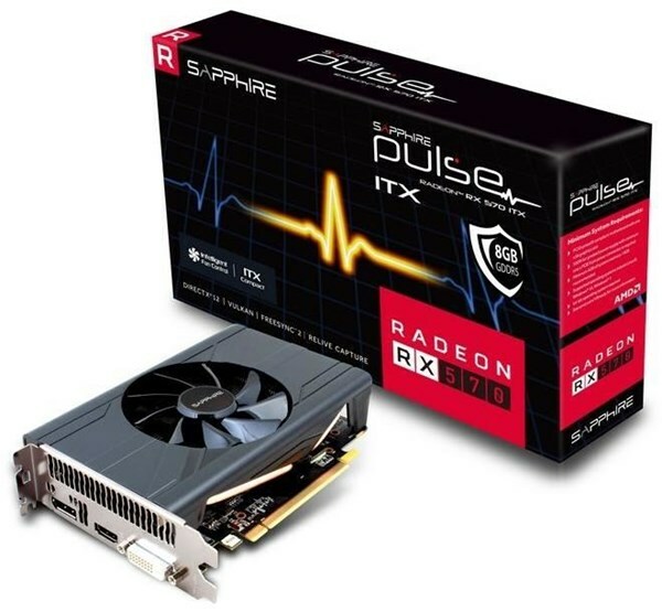 Sapphire PULSE ITX Radeon RX 570 8GB GDDR5 256Bit / 11266-37-20G