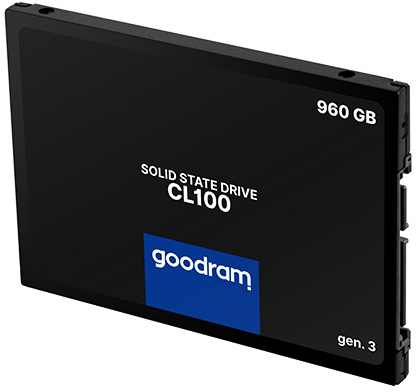 GOODRAM SSDPR-CL100-960-G3 2.5" SSD 960GB / Black