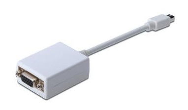 APC Cable MiniDP to VGA 0.15m / White