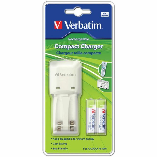 Verbatim Compact Charger 49944 / White