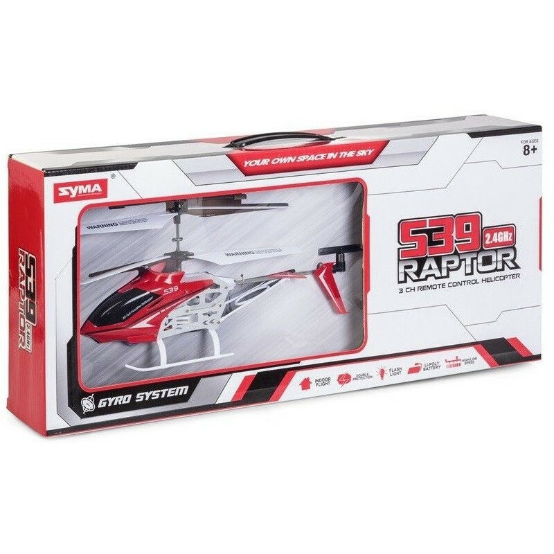 Syma S39-1 Raptor Helycopter / Red