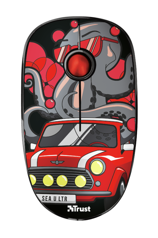 Trust Sketch Wireless Mouse / Red