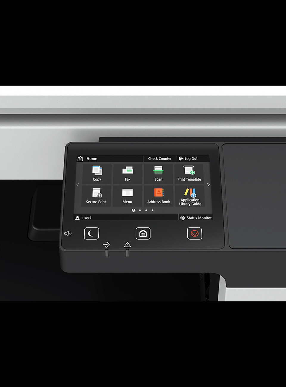 MFP Canon iR-ADV C3125i / Color Printer / Copier / Color Scanner / DADF / White