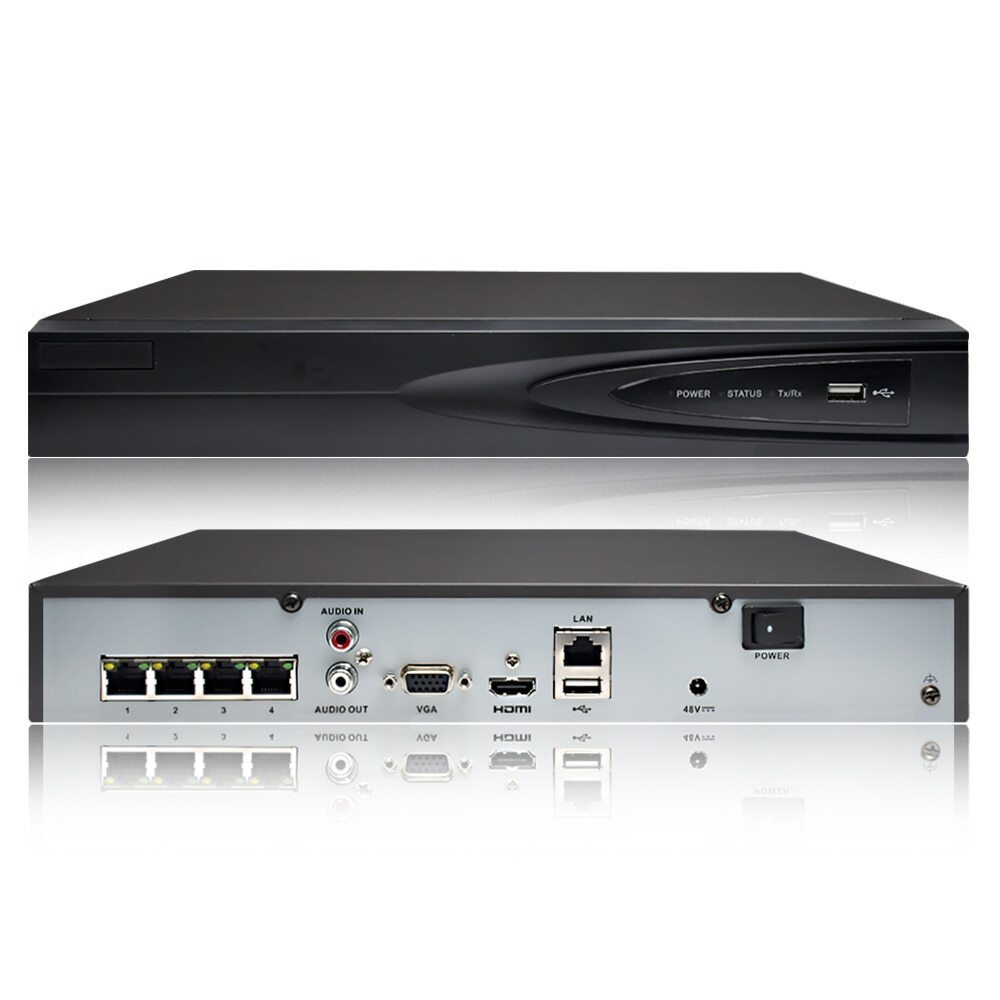 HIKVISION DS-7604NI-K1 Recorder NVR 4-ch
