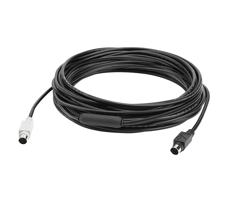 Logitech GROUP Extender Cable 10m / 939-001487 / Black