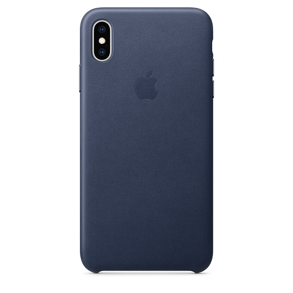 Apple Original iPhone XS Leather Case /