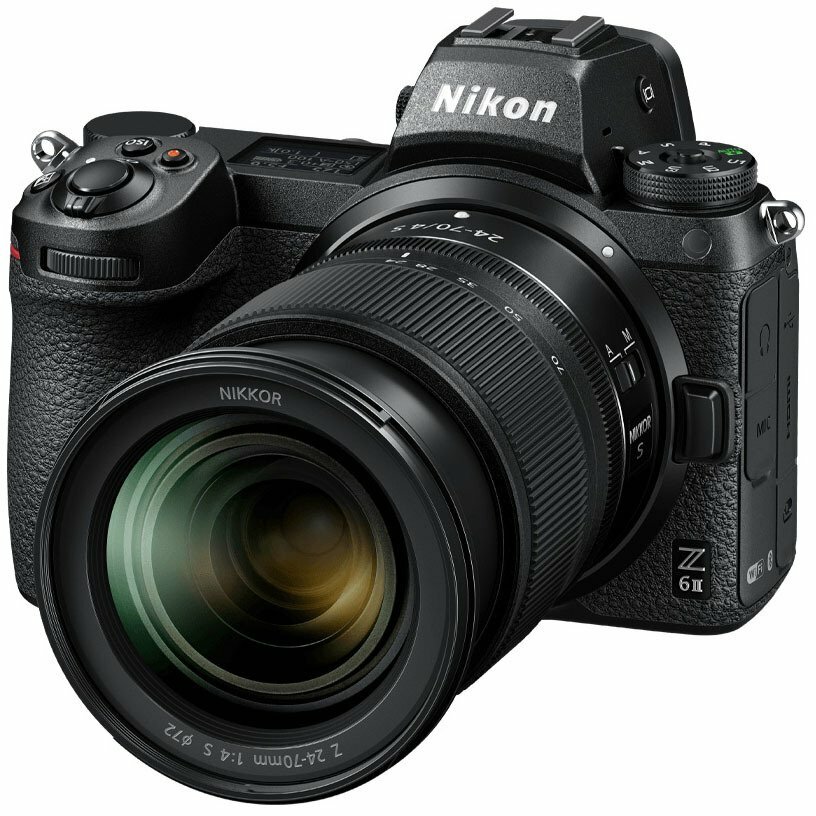 Nikon Z 6II + 24-70mm F4 + FTZ Adapter Kit / VOA060K003 / Black