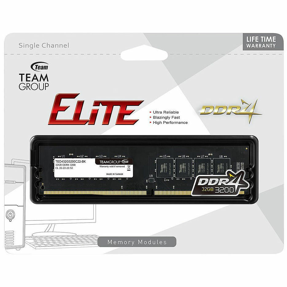 TeamGroup Elite 32GB DDR4 / TED432G3200C2201