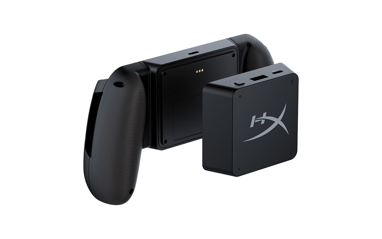 HyperX ChargePlay Clutch Charging Controller Grips for Smartphones / HX-CPCM-U / Black