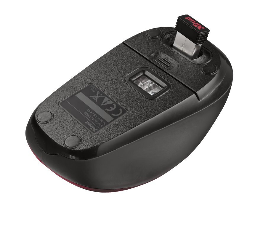 Trust Yvi Wireless Mouse / Red