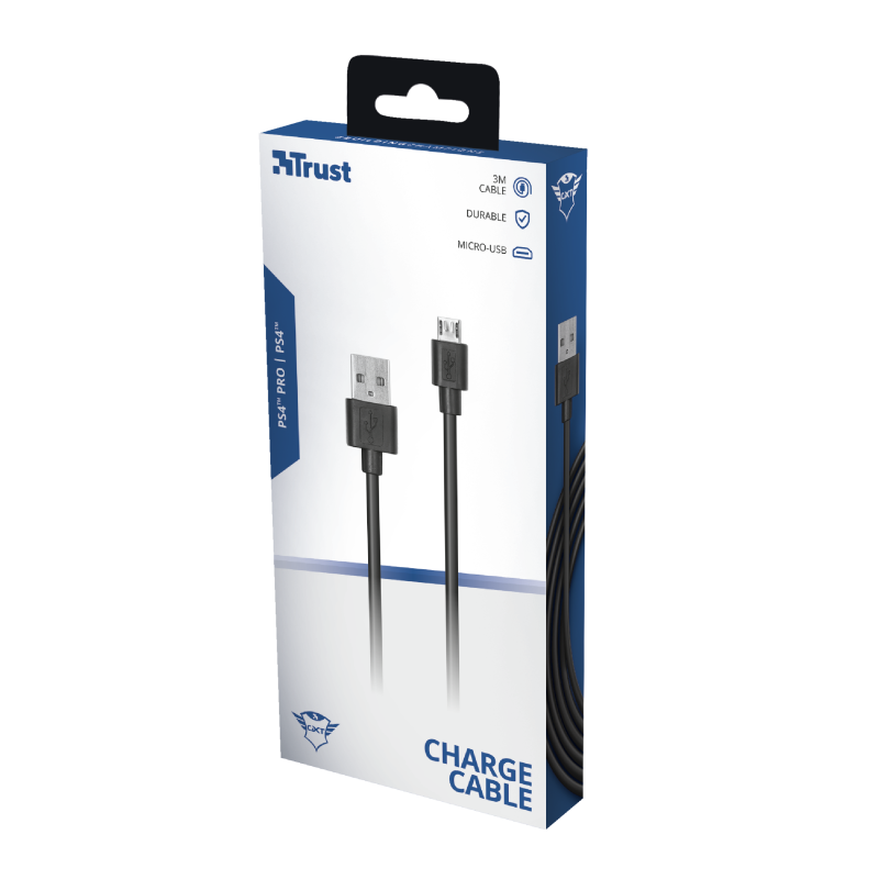 Trust GXT 224P Micro-USB Charge & Play Cable