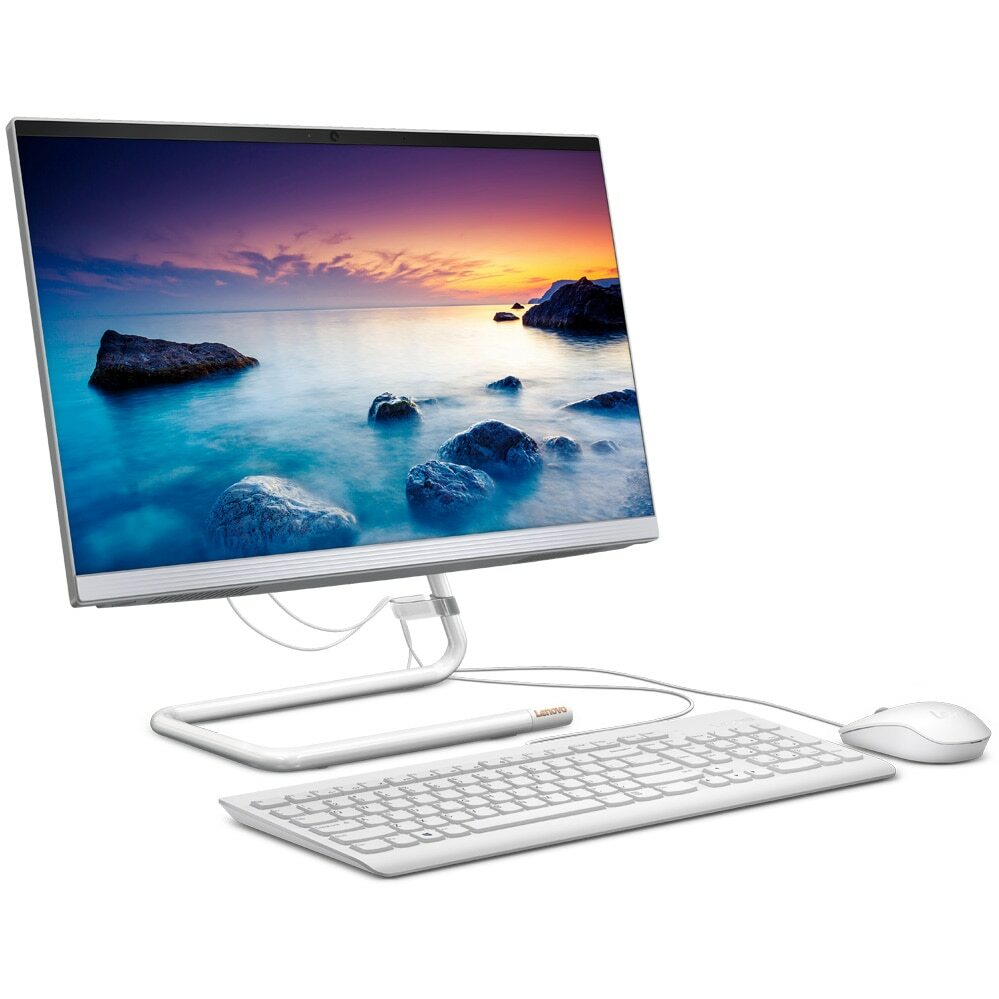 Lenovo IdeaCentre 3 22IMB05 / 21.5" FullHD / Intel Core i3-10100T / 8GB DDR4 / 256GB NVMe / No OS / White