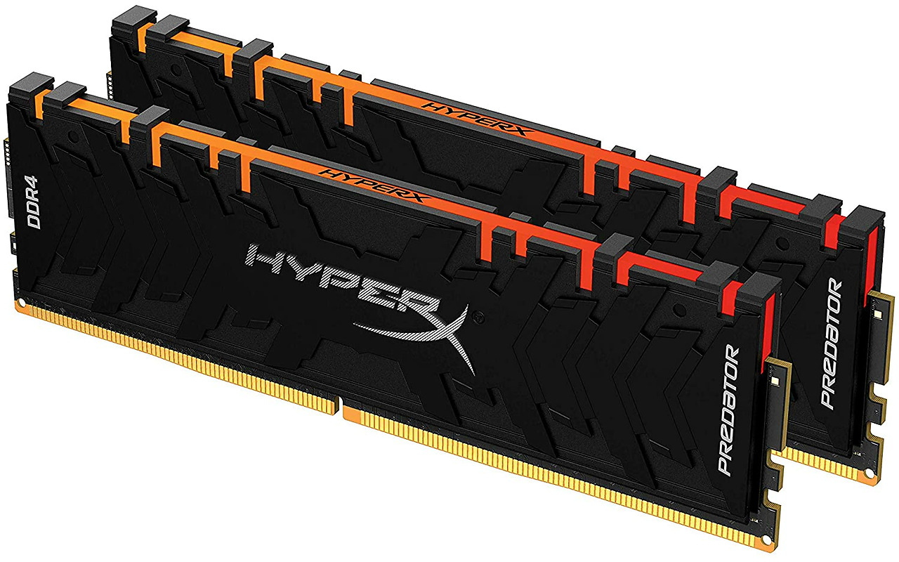 KIT RAM Kingston HyperX Predator RGB HX432C16PB3AK2/64 / 2x32Gb / DDR4 / 3200 / CL16 / 1.35V /