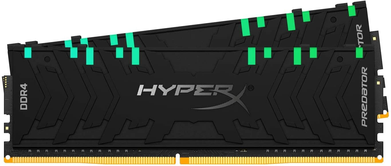 KIT RAM Kingston HyperX Predator RGB HX432C16PB3AK2/64 / 2x32Gb / DDR4 / 3200 / CL16 / 1.35V /