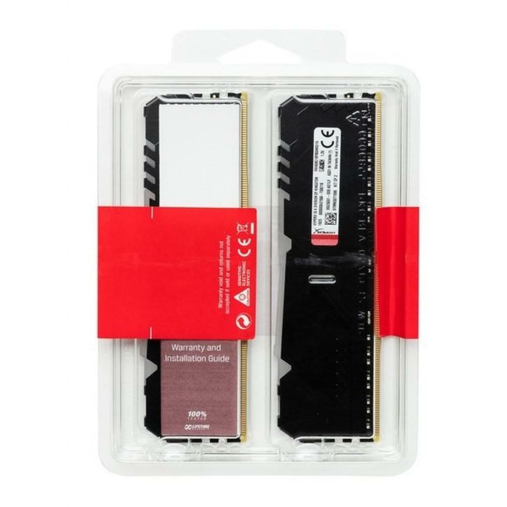 KIT RAM Kingston HyperX FURY RGB HX426C16FB3AK2/64 / 2x32GB / DDR4 / 2666 / PC21300 / CL16 / 1.2V /