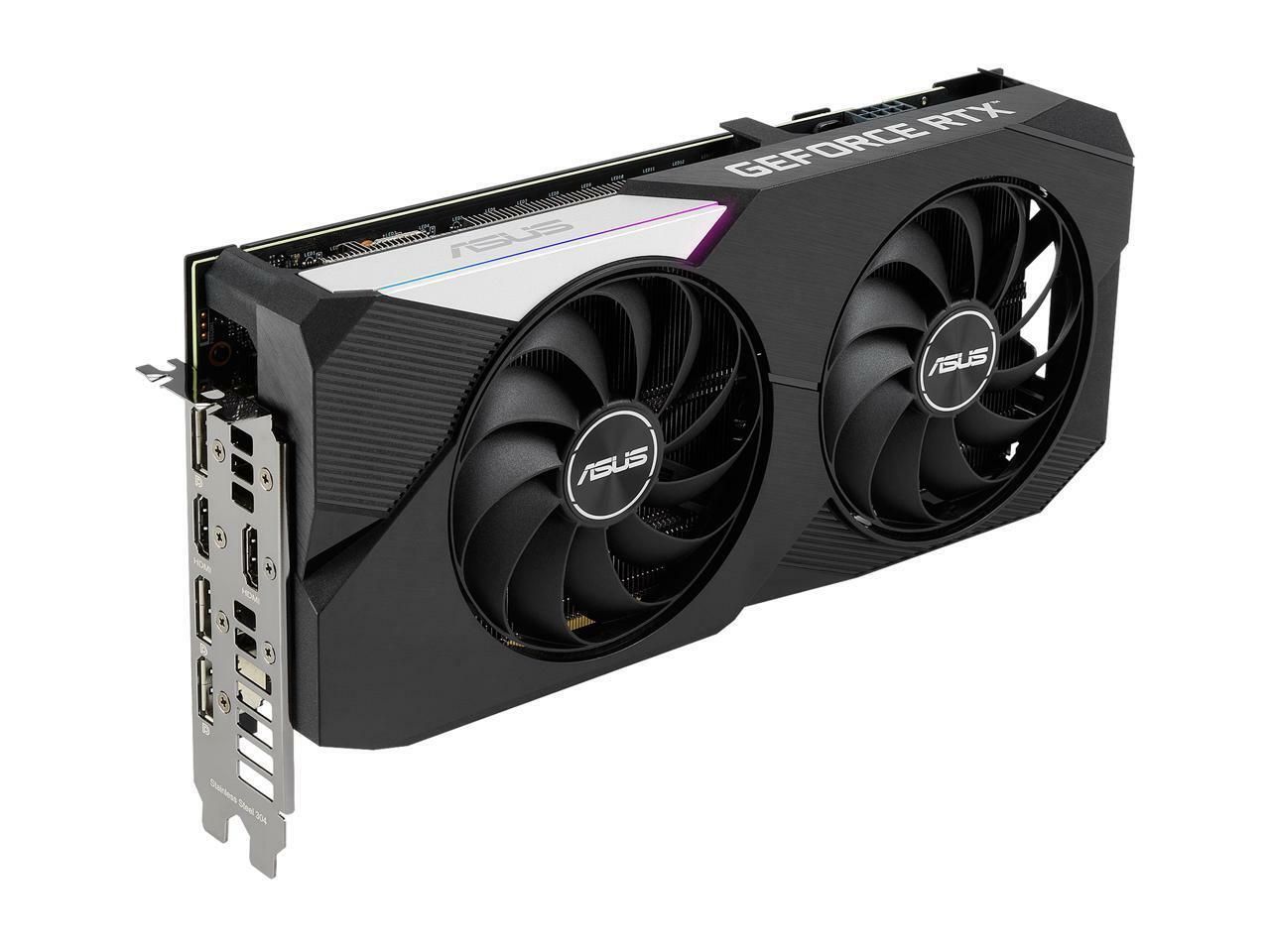 ASUS GeForce RTX3060TI 8GB GDDR6 Dual OC 256bit / DUAL-RTX3060TI-O8G