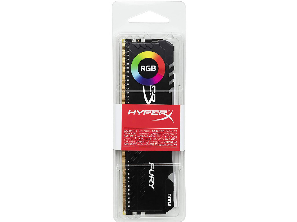 Kingston HyperX FURY RGB HX436C18FB4A/16 / 16GB DDR4 3600