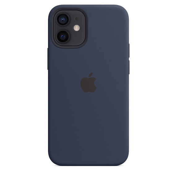 Apple Original iPhone 12 mini Silicone Case with MagSafe / Blue