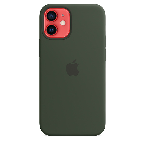 Apple Original iPhone 12 mini Silicone Case with MagSafe / Green