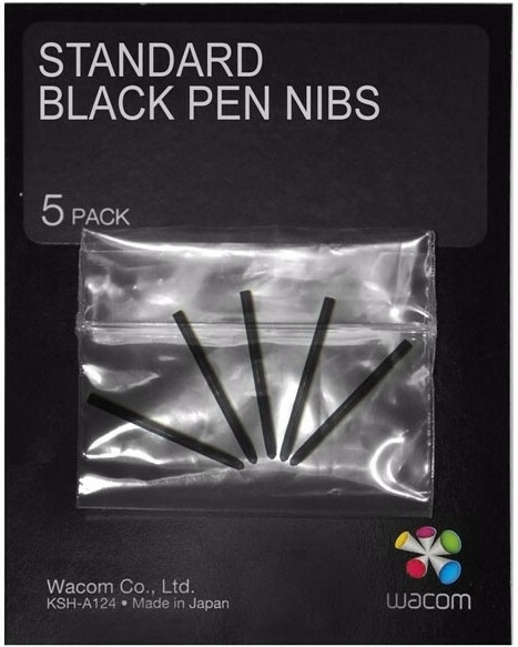 Wacom Standard Black Pen Nibs 5pack /