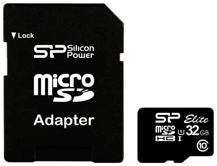 Silicon Power Elite microSDXC 32GB / SP032GBSTHBU1V10