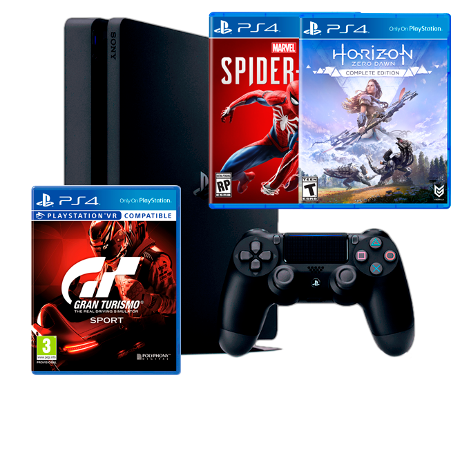 SONY PlayStation 4 Slim 1.0TB / Black