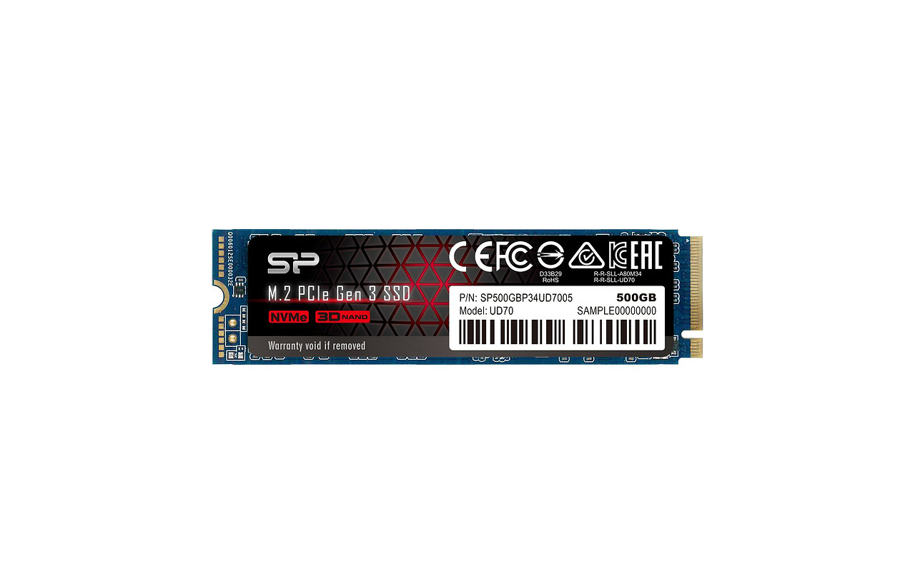 Silicon Power UD70 / M.2 NVMe 500GB / SP500GBP34UD7005