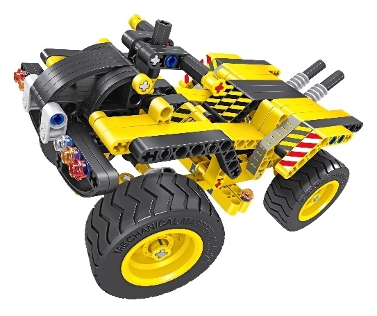 XTech 6804 Bricks: 2in1 Construction Timber Crab & Dune Buggy