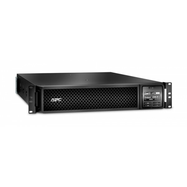 APC Smart-UPS RM SRT 3000VA / 2700Watts / LCD / Network Card / SRT3000RMXLI-NC / Black