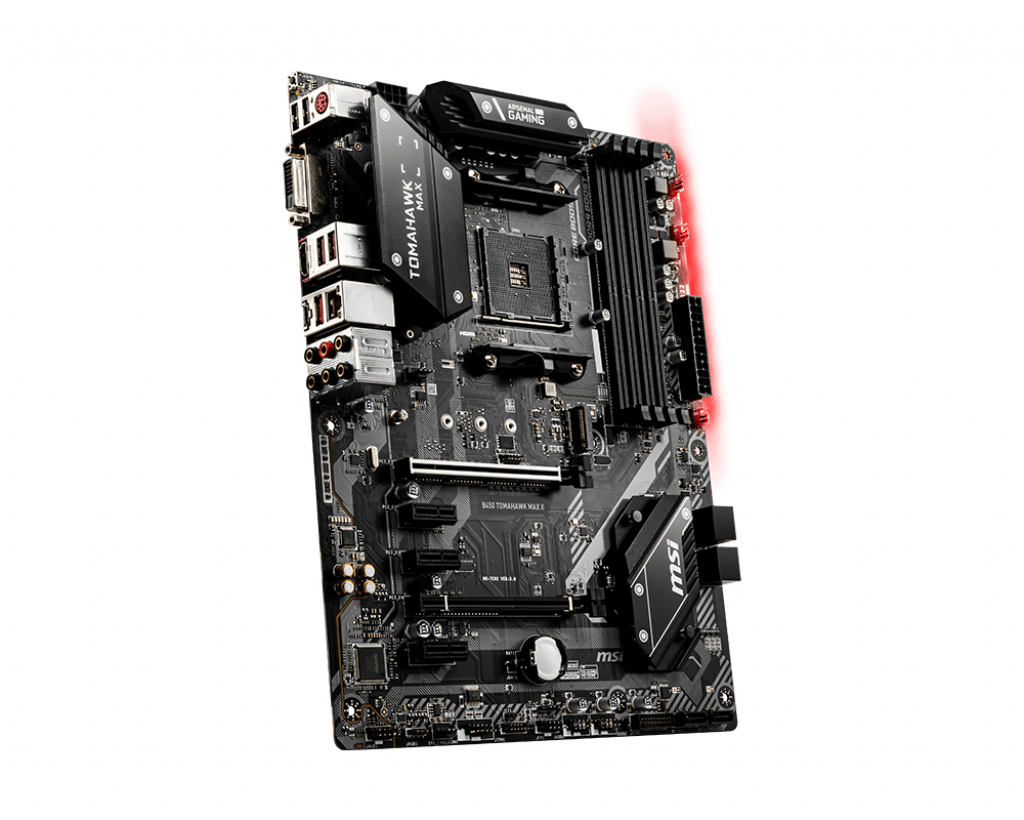 MSI B450 TOMAHAWK MAX II ATX Socket AM4 Dual 4xDDR4-4133