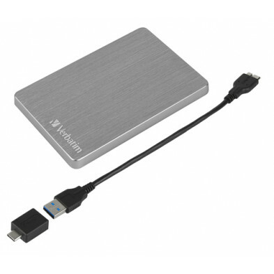 Verbatim Store 'n' Go ALU Slim 2.5" External HDD 2.0TB 53665 / Grey