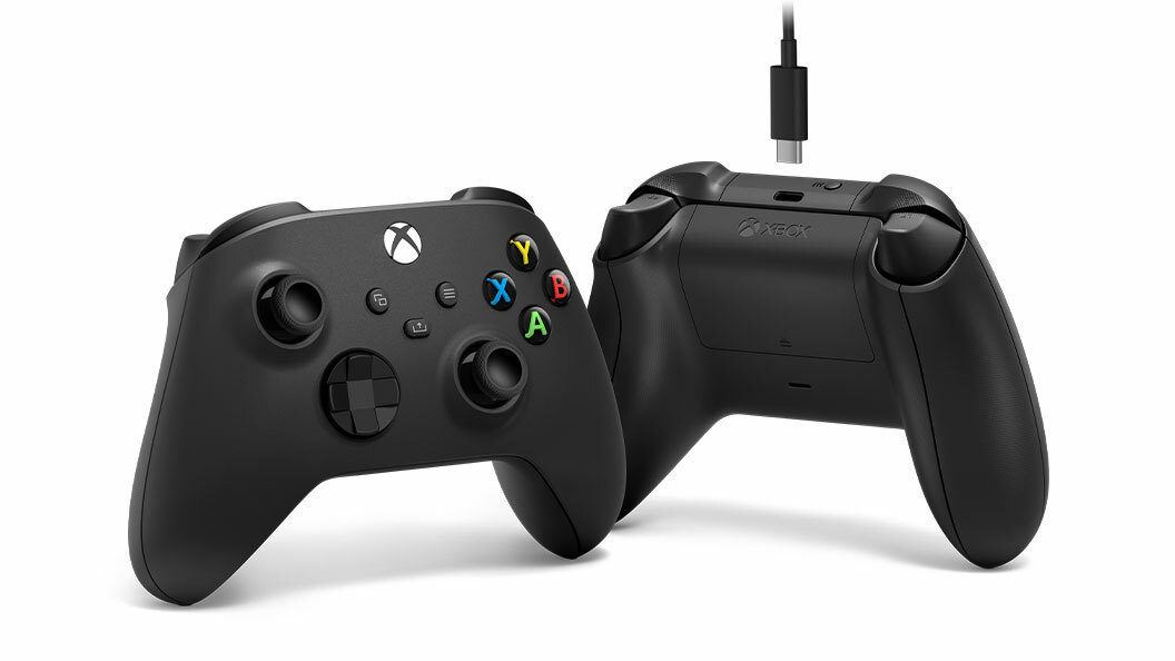 Xbox Series Wireless Controller With Cable / Black