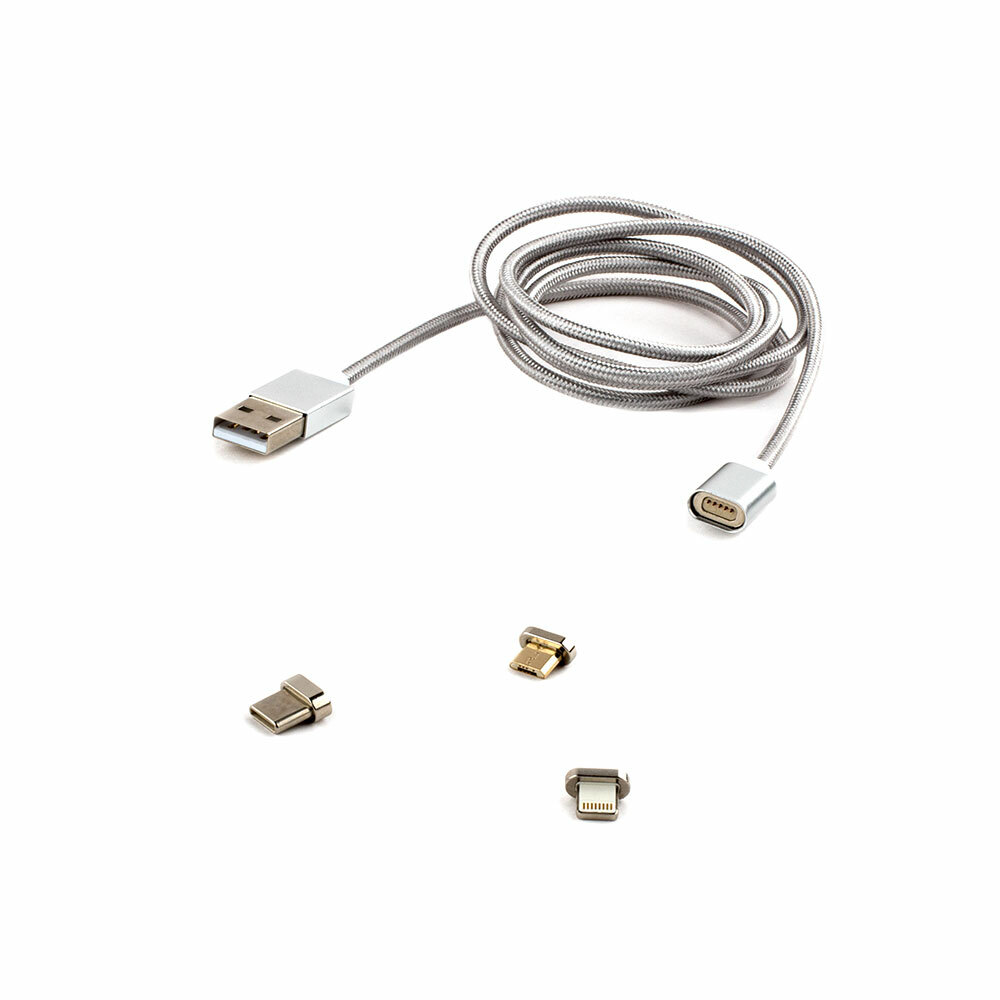 Cablexpert CC-USB2-AMLM31-1M Silver