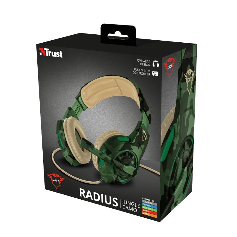 Trust Gaming GXT 310C Radius Headset Green
