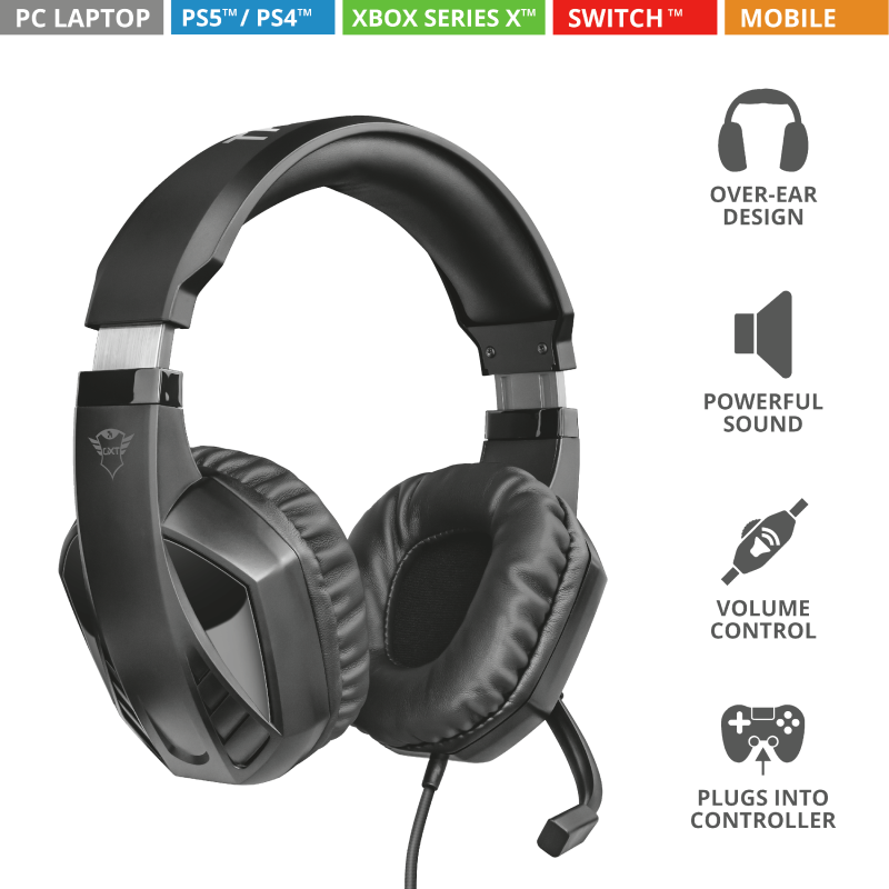 Trust Gaming GXT 412 Celaz Multiplatform Headset