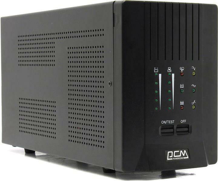 Powercom SPT-1000 / 1000VA / 800W Black