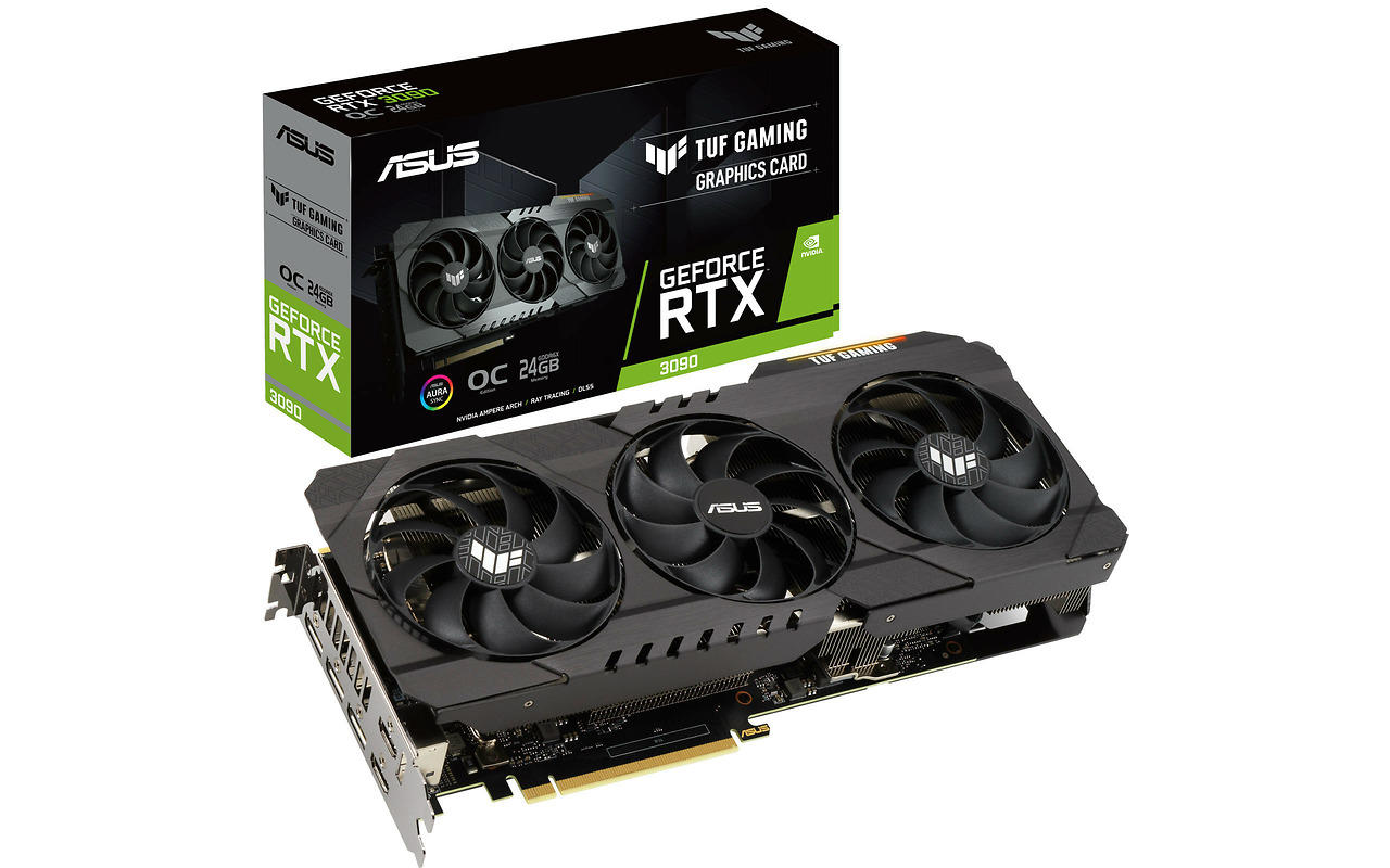 Buy video card ASUS GeForce RTX 3090 TUF Gaming OC 24GB GDDR6X
