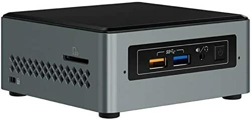 Intel BOXNUC6CAYH / Celeron J3455 / 2xSODIMM DDR3 / 1xM.2 Slot / 1x2.5" SATA / Intel HD Graphics 500 / Barebone /