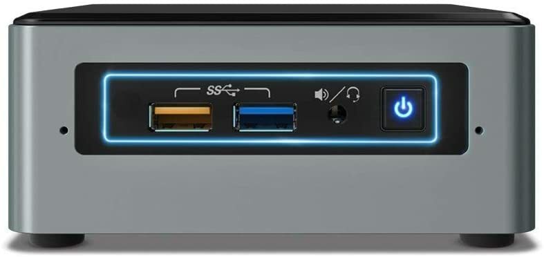 Intel BOXNUC6CAYH / Celeron J3455 / 2xSODIMM DDR3 / 1xM.2 Slot / 1x2.5" SATA / Intel HD Graphics 500 / Barebone /