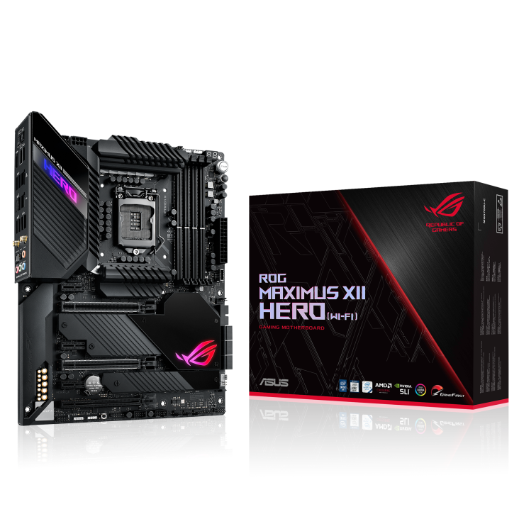ASUS ROG MAXIMUS XII HERO Wi-Fi ATX Socket 1200 Dual 4xDDR4-4800