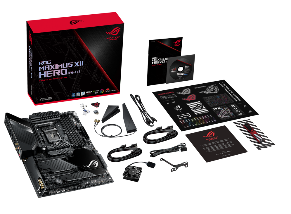 ASUS ROG MAXIMUS XII HERO Wi-Fi ATX Socket 1200 Dual 4xDDR4-4800