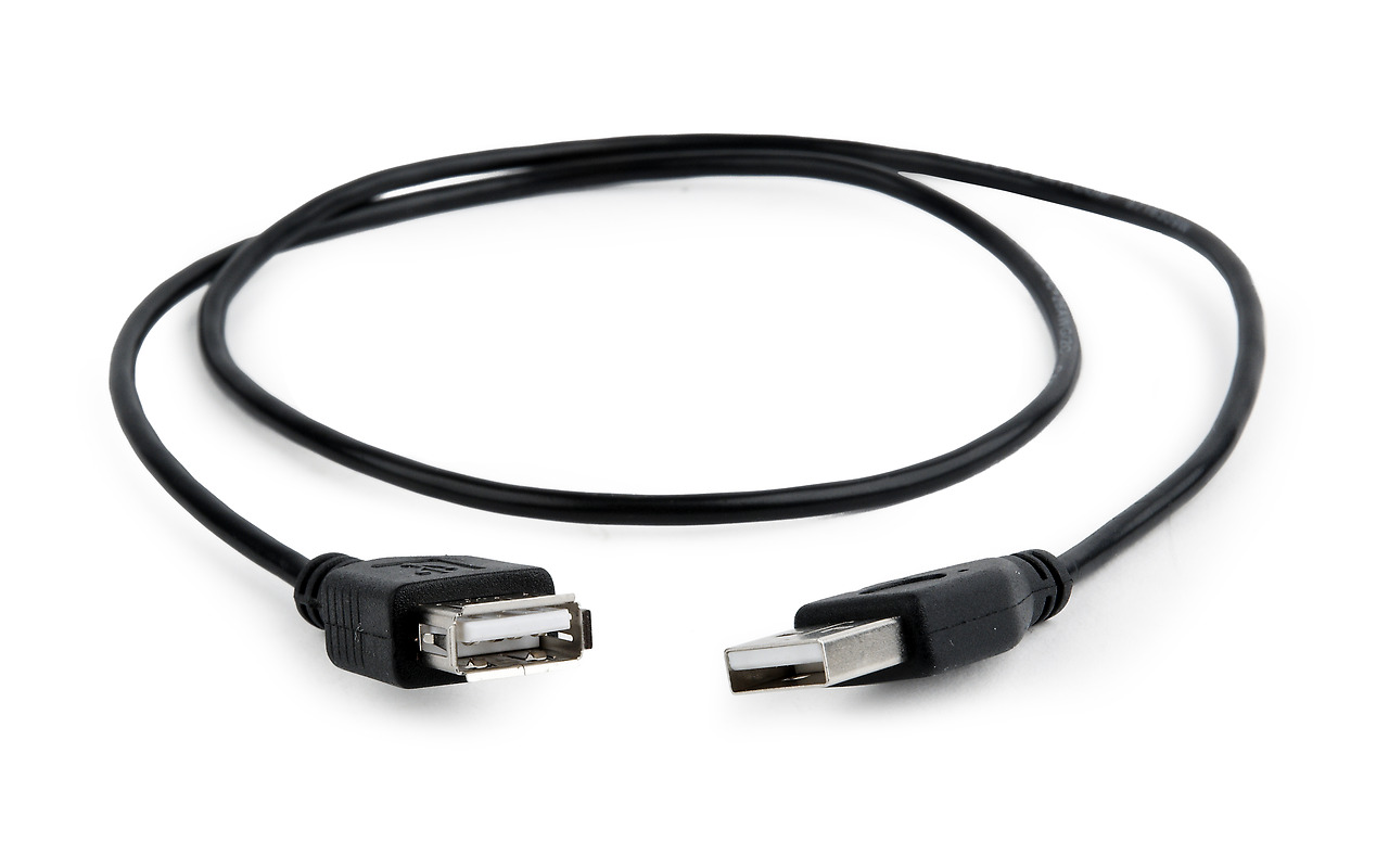 Cable Gembird CC-USB2-AMAF-75CM/300  / Black