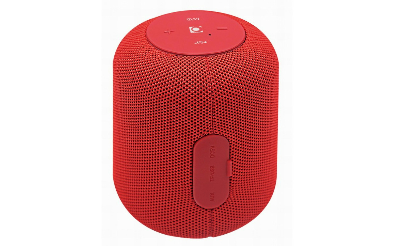 Gembird SPK-BT-15 / Bluetooth Portable Speaker 5W Red