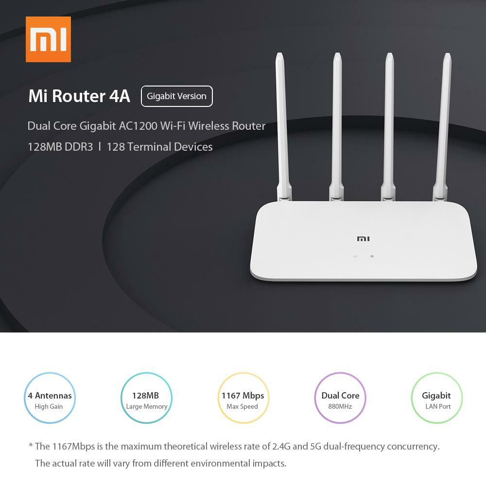 Xiaomi Mi Router 4A Gigabit / White