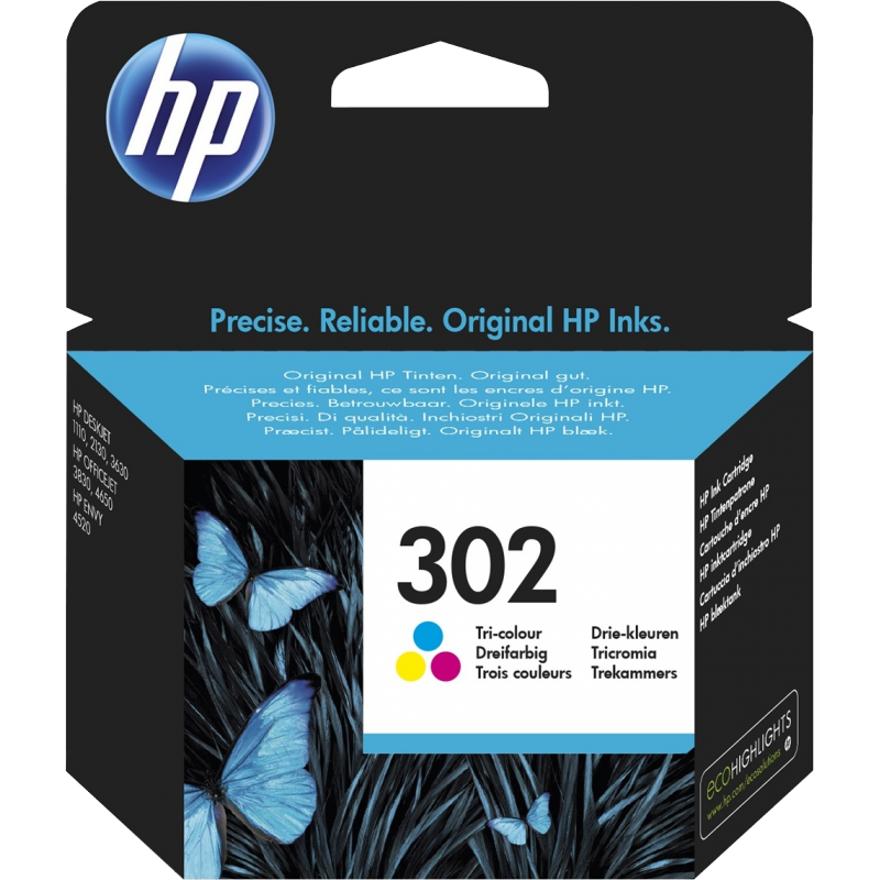 HP 302 Cartridge  Color