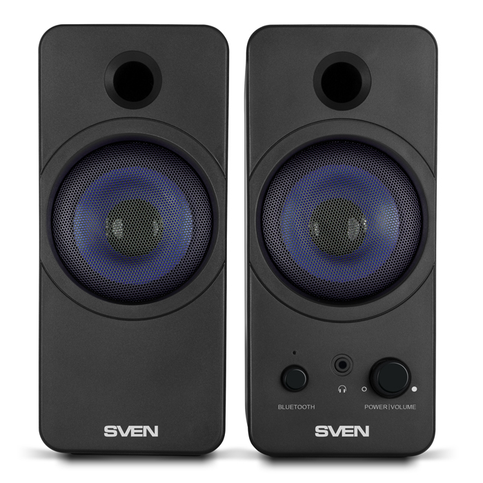 Speakers Sven 431 / 2.0 / 6W RMS / Bluetooth / Black