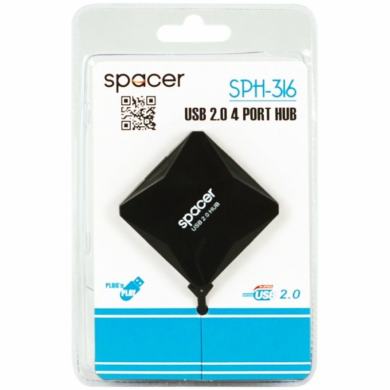 SPACER SPH-316 / HUB USB2.0