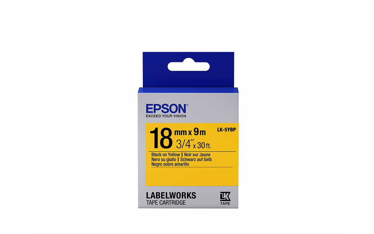 Epson C53S655003 / LK-5YBP / 18mm / 9m