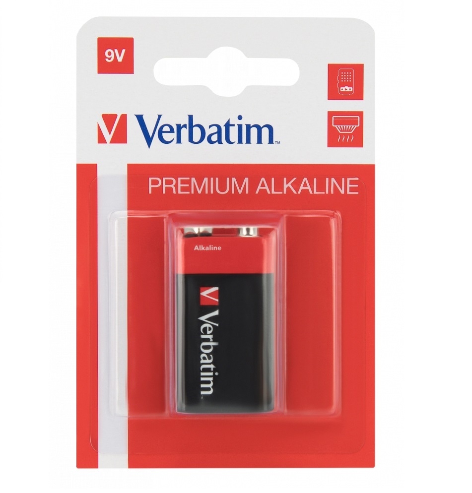 Verbatim 9V Alcaline Battery / 49924