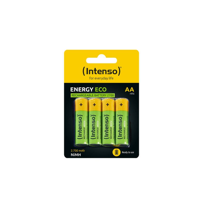Intenso Batteries Rechargeable 4x AA 2700mAh / 4034303029167